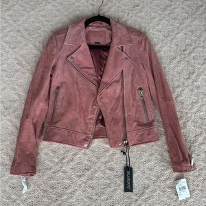 NWT Blank NYC Suede Biker Jacket XS